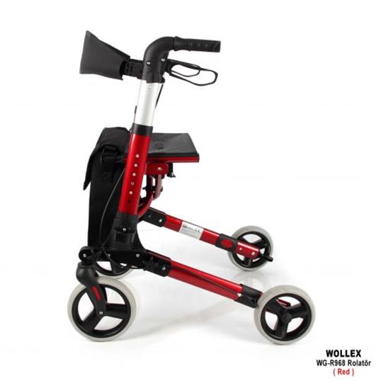 Wollex WG-R968 Lüx Alüminyum Tekerlekli Rollatör