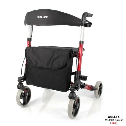 Wollex WG-R968 Lüx Alüminyum Tekerlekli Rollatör