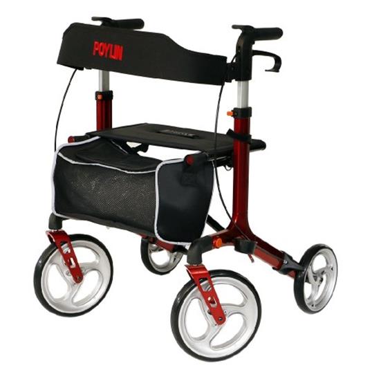 Poylin P888 Lüx Rollatör Kırmızı