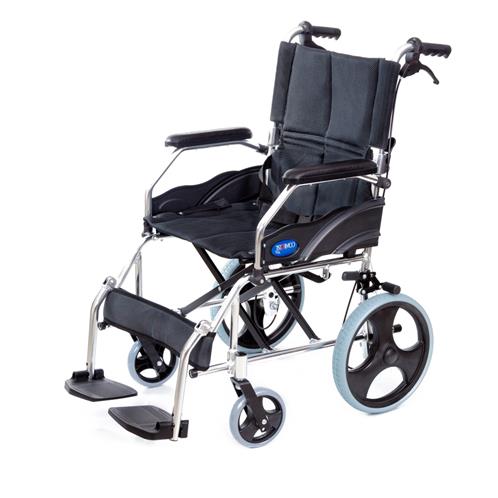 Comfort Plus 863-12 Gri Refakatçi Tekerlekli Sandalye