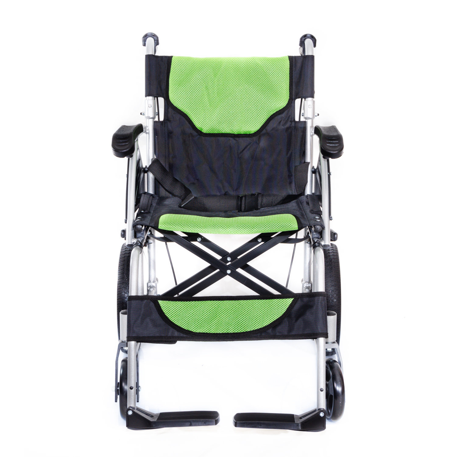 Comfort Plus KY86312 Yeşil Refakatçi Manuel Tekerlekli Sandalye