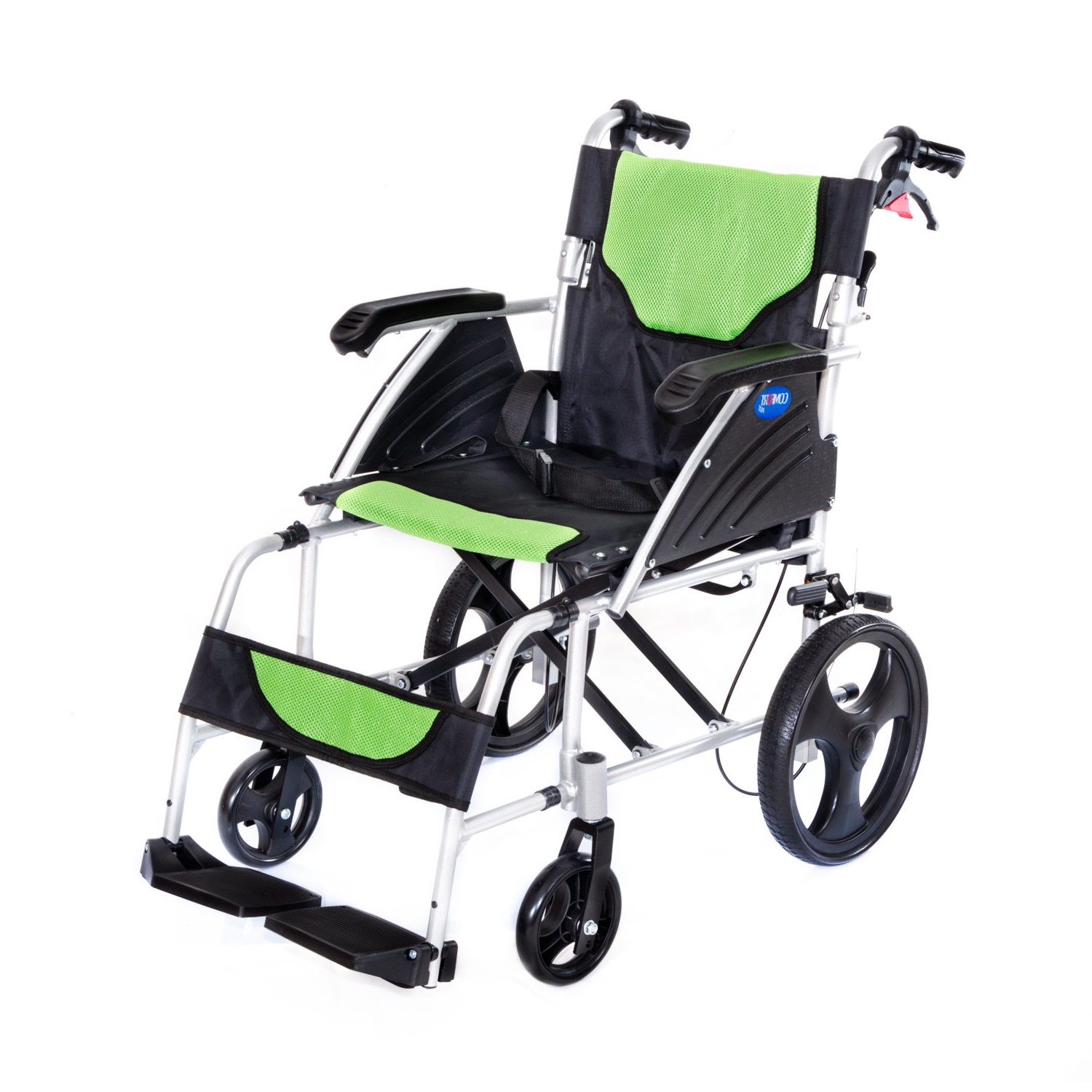 Comfort Plus KY86312 Yeşil Refakatçi Manuel Tekerlekli Sandalye