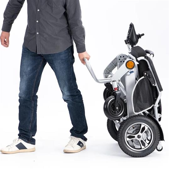 Jetty JT-309 Uzaktan Kumandalı Hafif Akülü Tekerlekli Sandalye