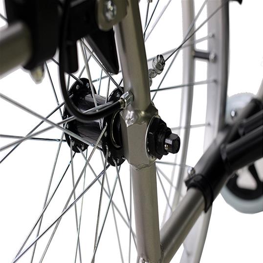 Poylin P957 Alüminyum Hafif Tekerlekli Sandalye